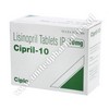 Cipril (Lisinopril) - 10mg (10 Tablets)