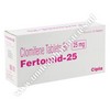 Fertomid (Clomifene Citrate) - 25mg (10 Tablets)