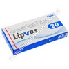 Lipvas (Atorvastatin Calcium) - 20mg (10 Tablets)